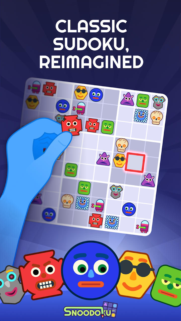 Snoodoku - Sudoku Puzzle Game screenshot