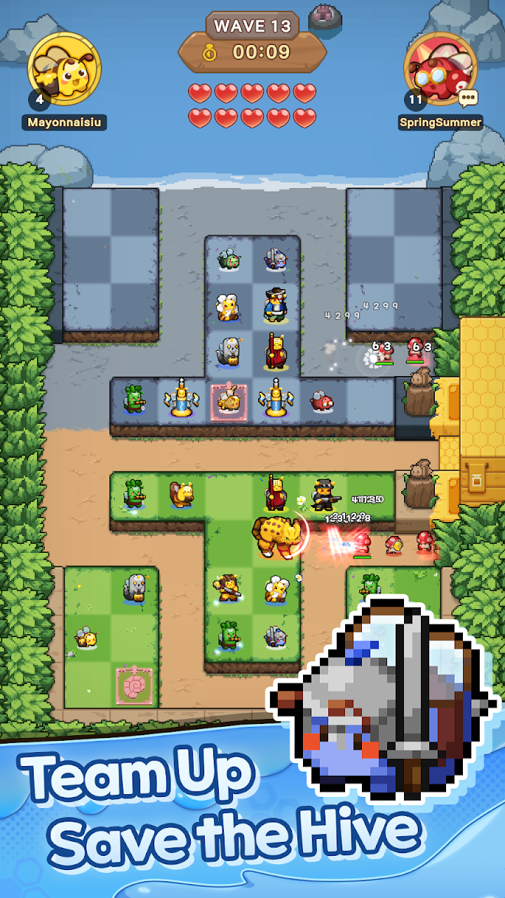 Honeybee Random Defense screenshot