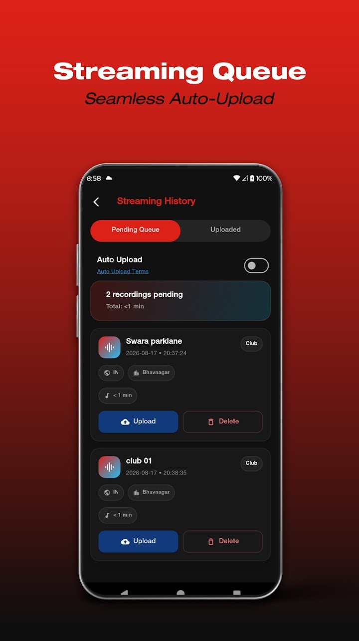 Streamify – DJ Music Tracking screenshot