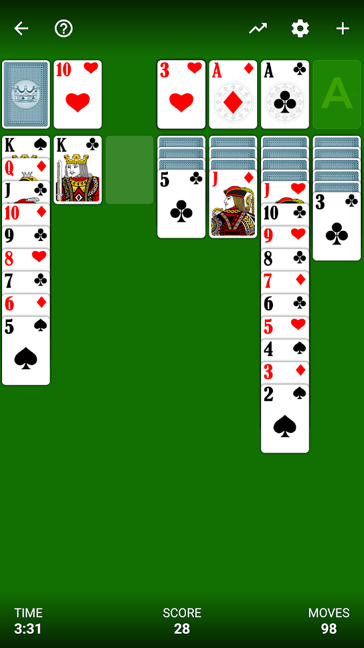 Solitaire screenshot