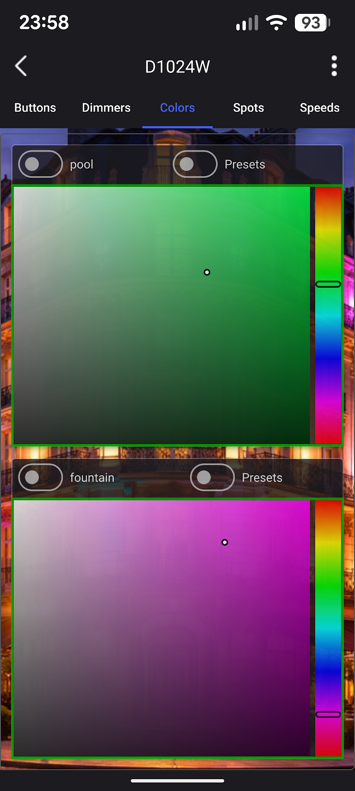 TheLightingController_D1024W screenshot