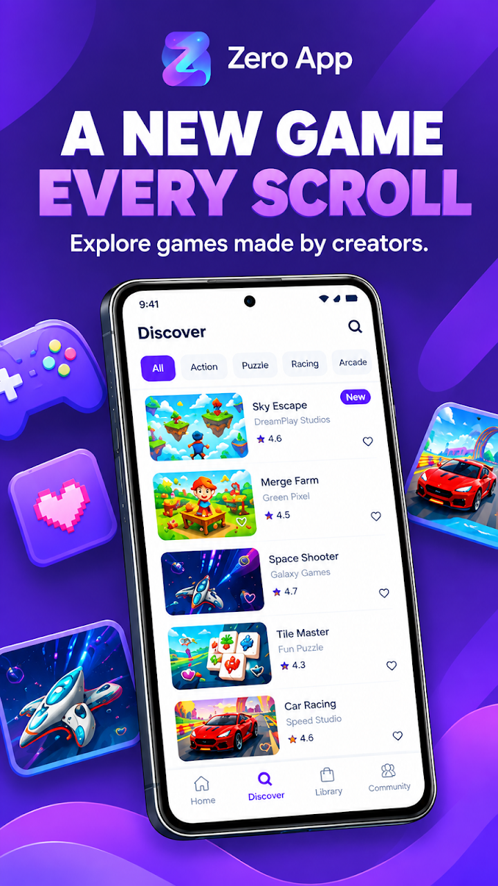 Zero App screenshot