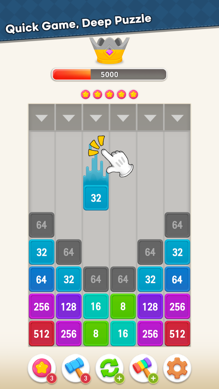 Number Factory - Merge Game screenshot