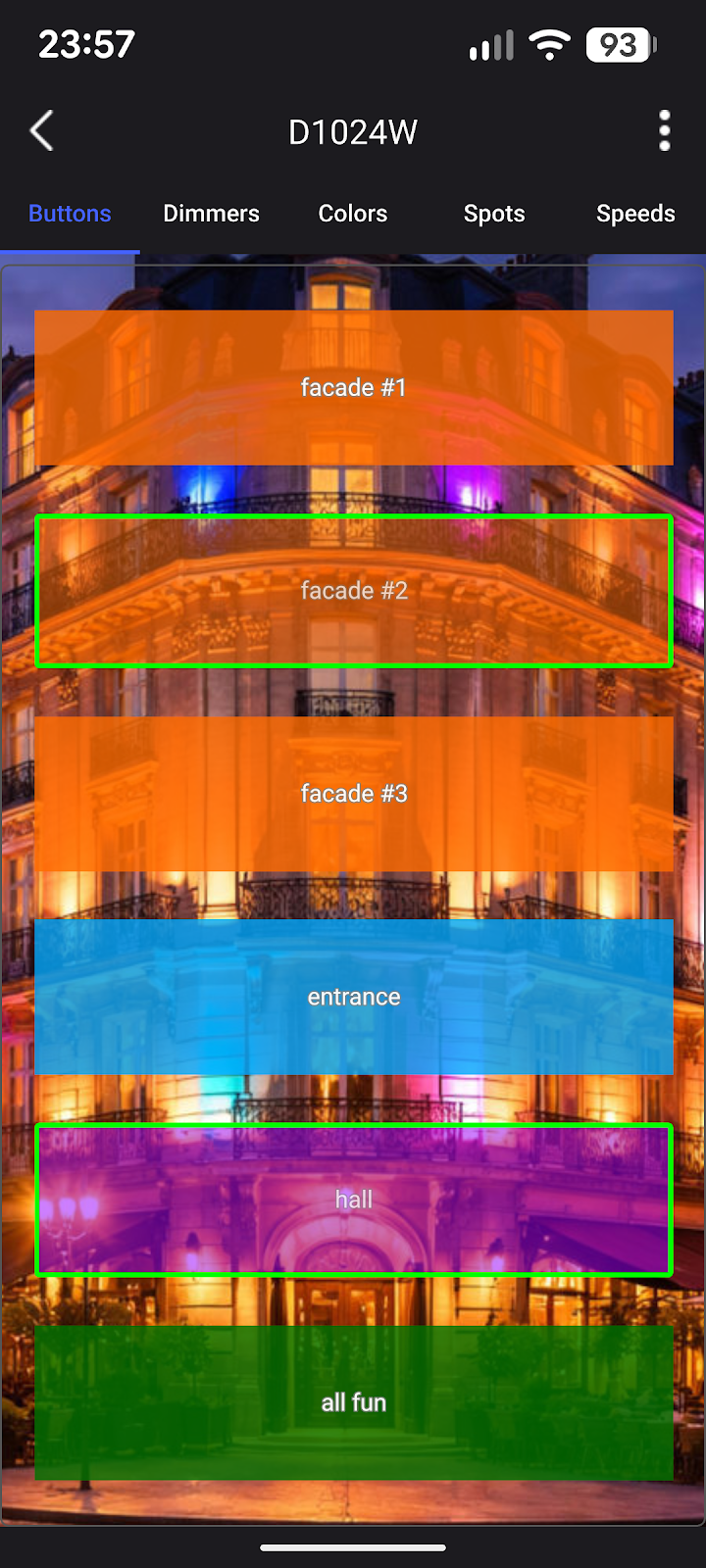 TheLightingController_D1024W screenshot