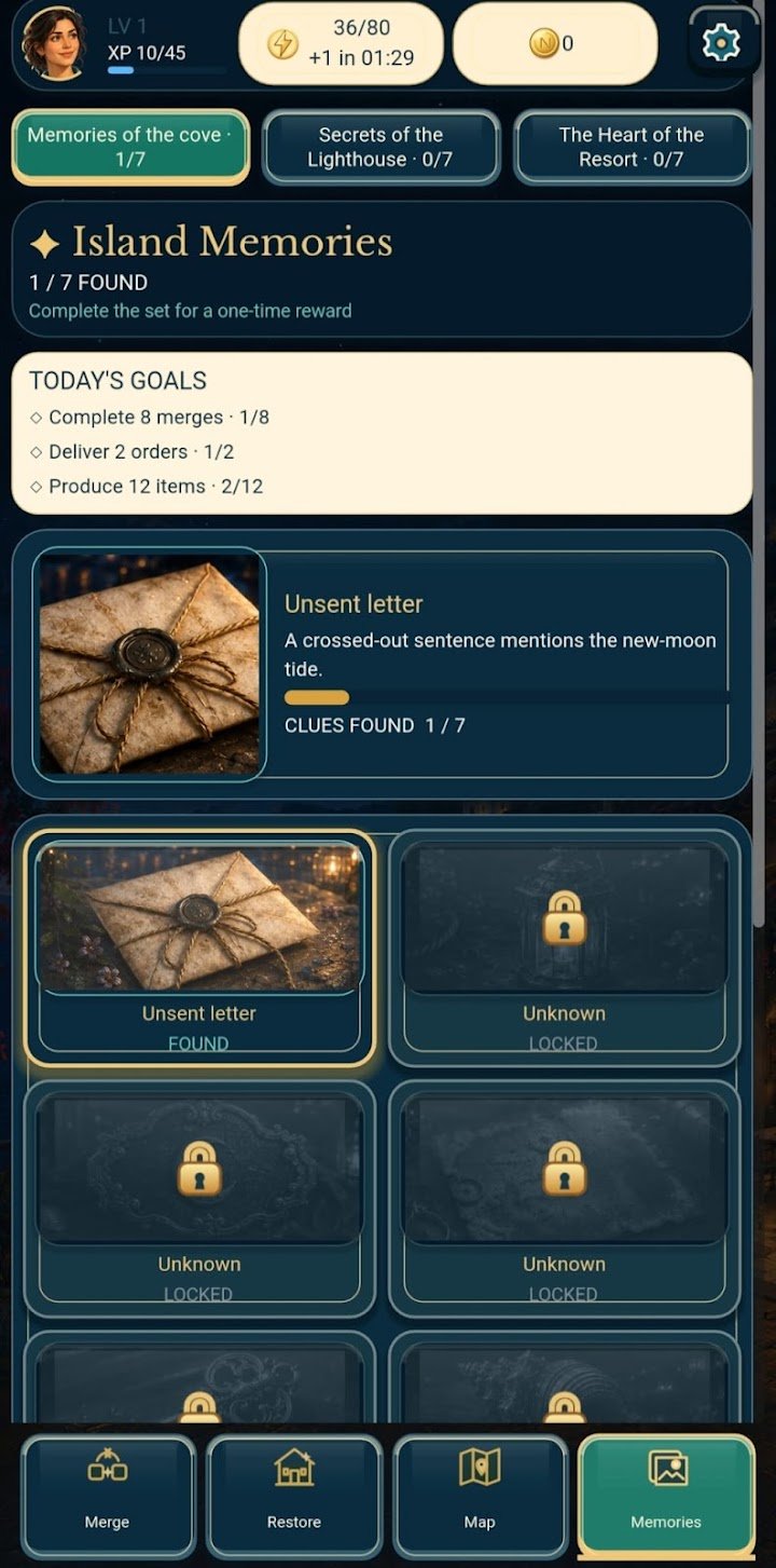Nerelune screenshot