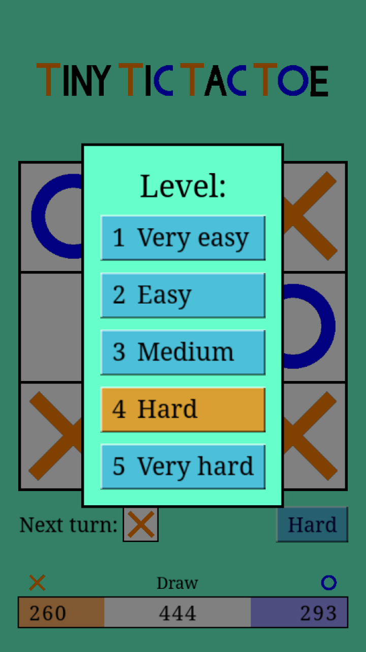 Tiny Tic Tac Toe screenshot