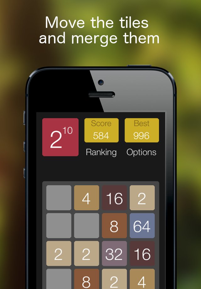 1024 Number Block Logic Puzzle screenshot