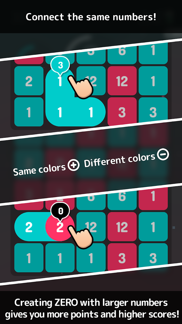 +/-0 Number Puzzle screenshot