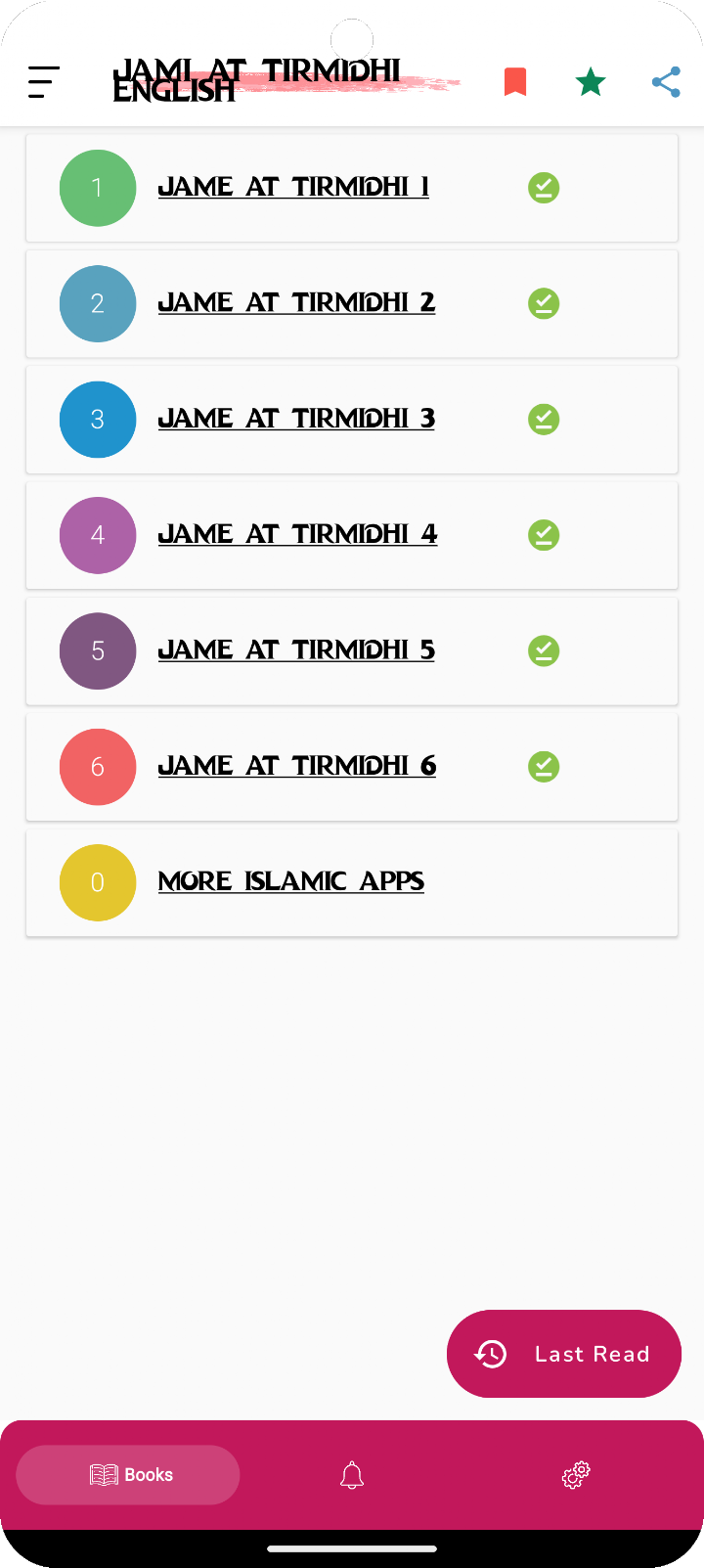 Jame At Tirmidhi English screenshot