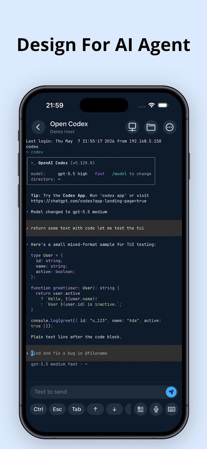Redock - SSH / Mosh Terminal screenshot