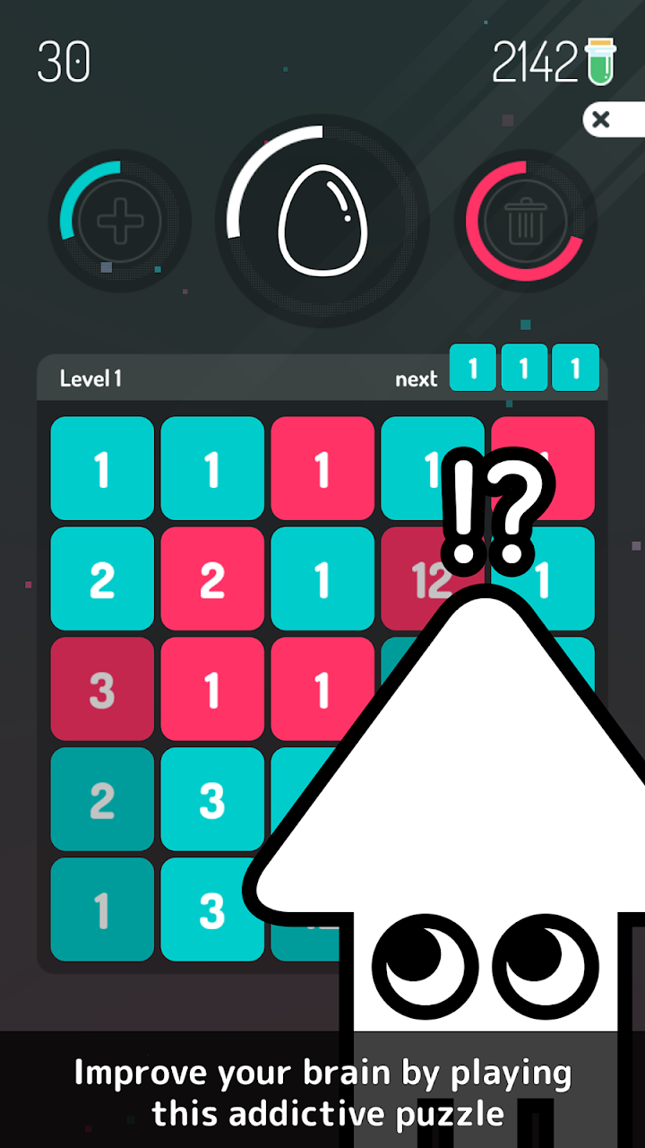 +/-0 Number Puzzle screenshot