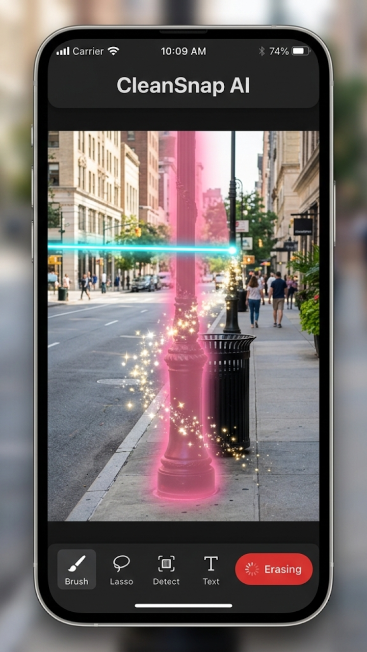 CleanSnap AI Object Eraser screenshot