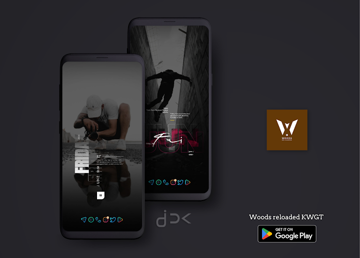 Woods reloaded kwgt screenshot