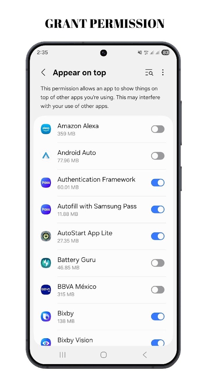 AutoStart App Manager Lite screenshot