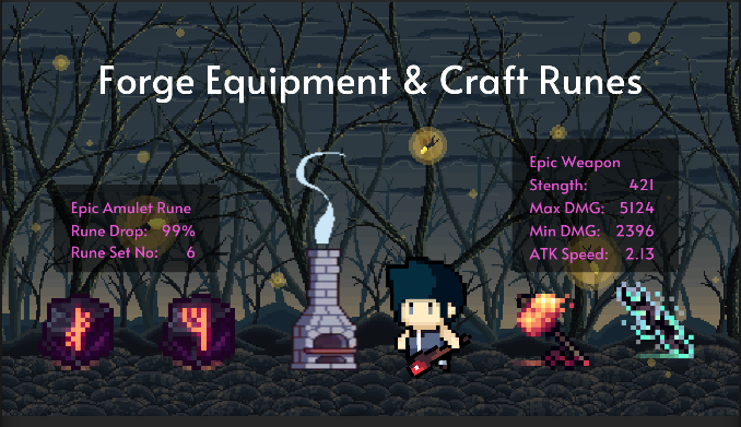 Pixel World Adventure IDLE RPG screenshot