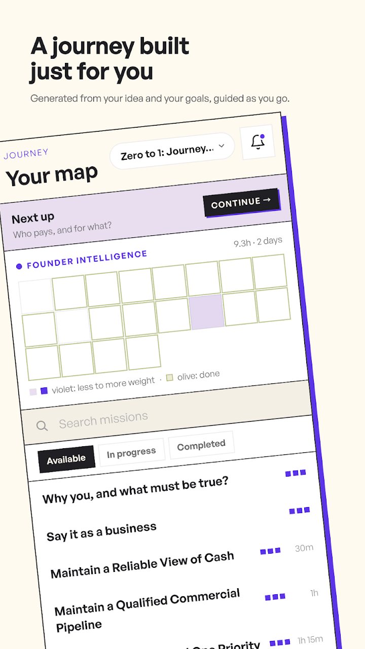 Zero to 1 screenshot
