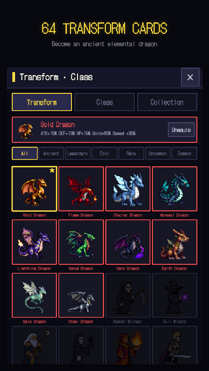 Dungeon Crawler : Idle RPG screenshot