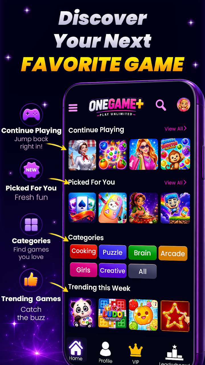 OneGame+ - Instant Games screenshot