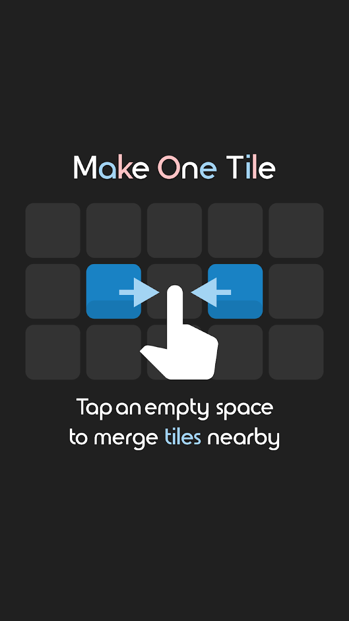 Make One - Merging Tile Puzzle screenshot