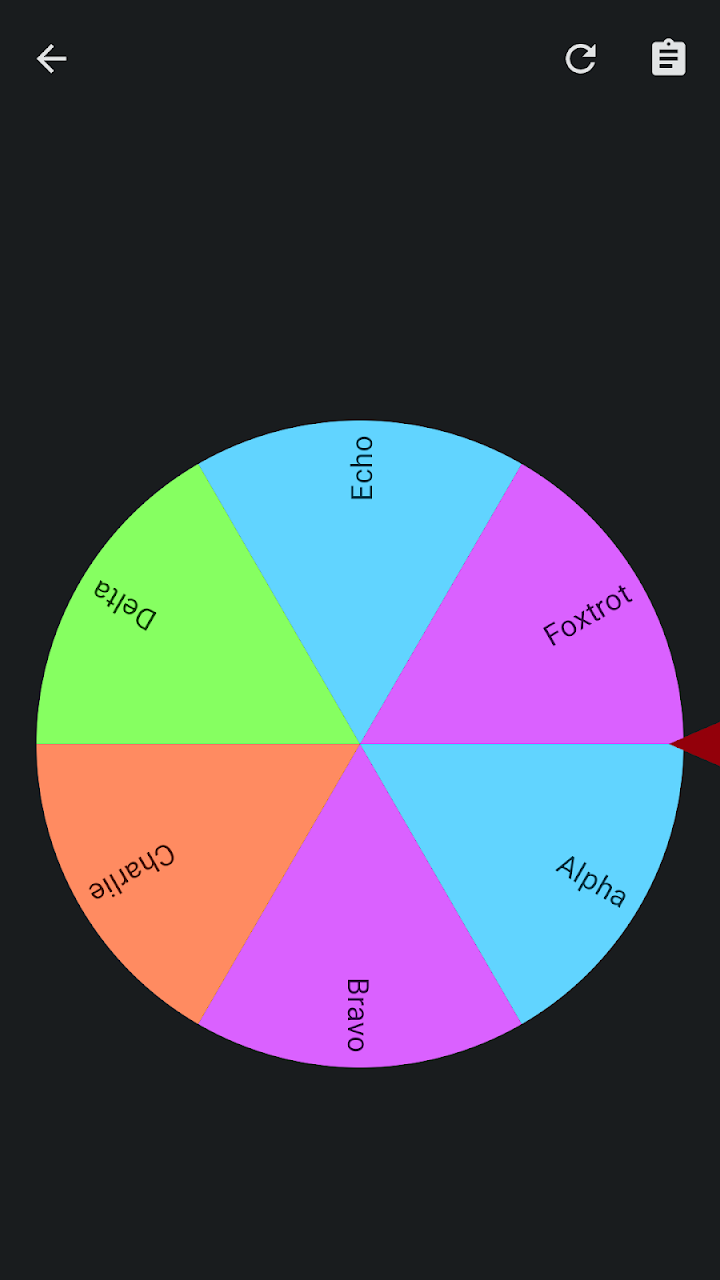 Big Decisions - Spin The Wheel screenshot