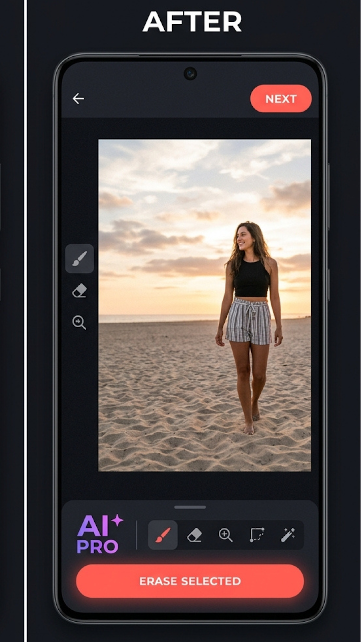 CleanSnap AI Object Eraser screenshot