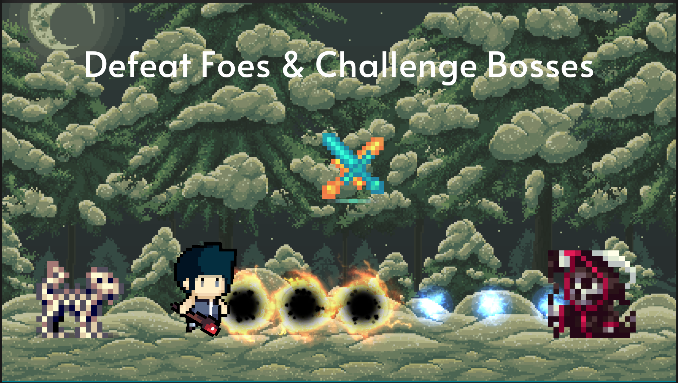 Pixel World Adventure IDLE RPG screenshot