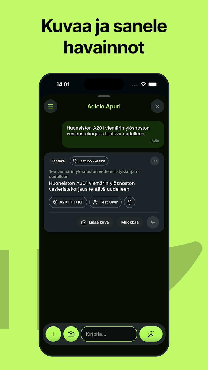 Adicio AI screenshot