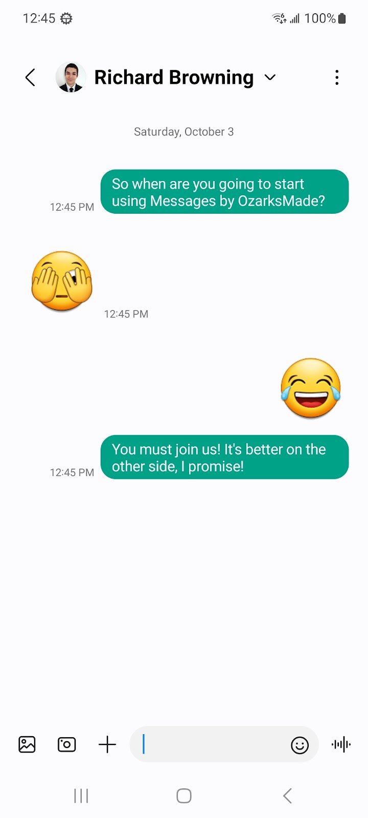 Messages by OzarksMade screenshot