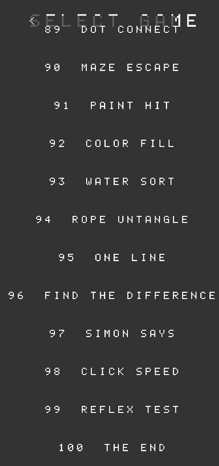 1MB: 100 Games screenshot