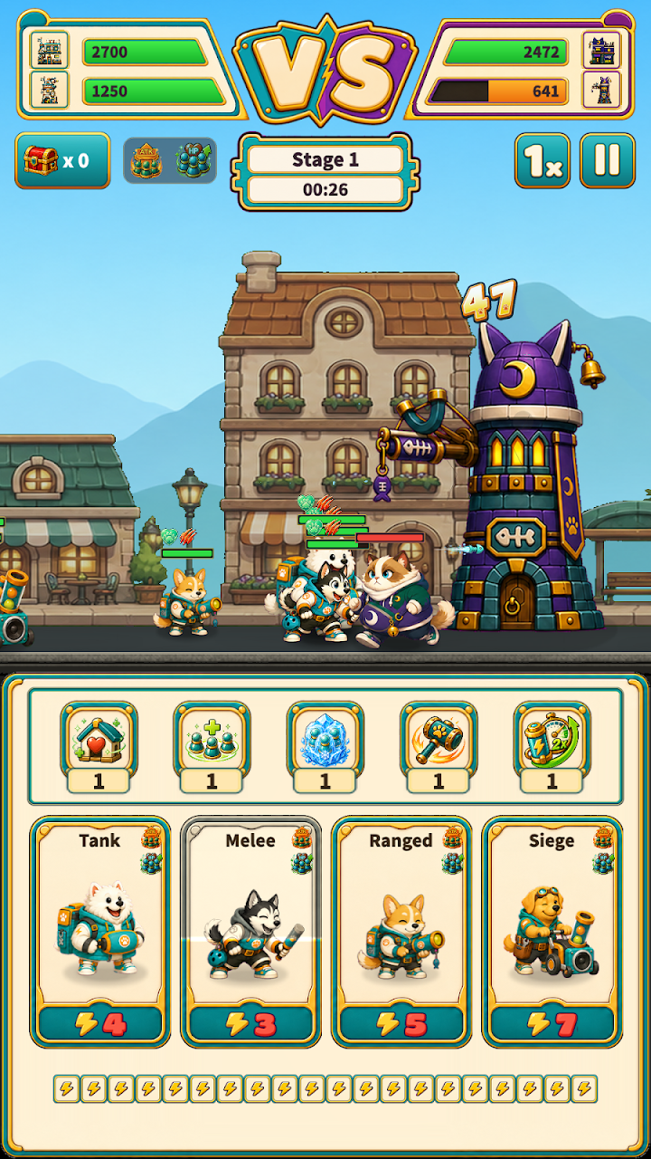 Kibble Street: Tower Defense screenshot