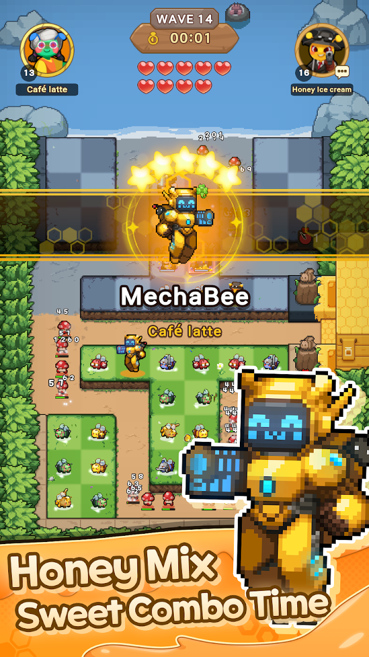 Honeybee Random Defense screenshot