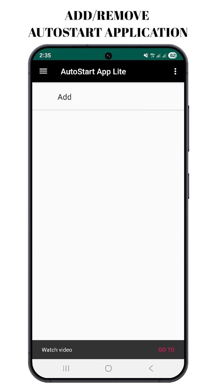 AutoStart App Manager Lite screenshot