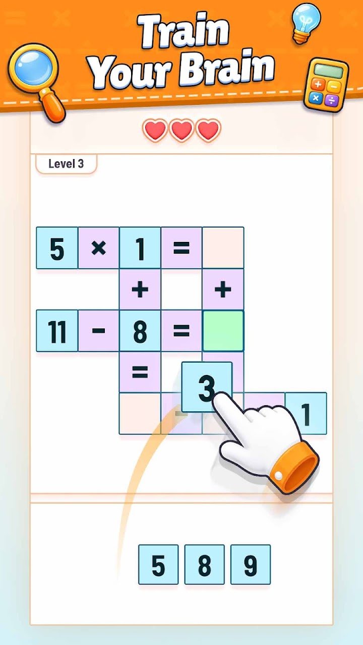 Math Logic Puzzle: Number Game screenshot