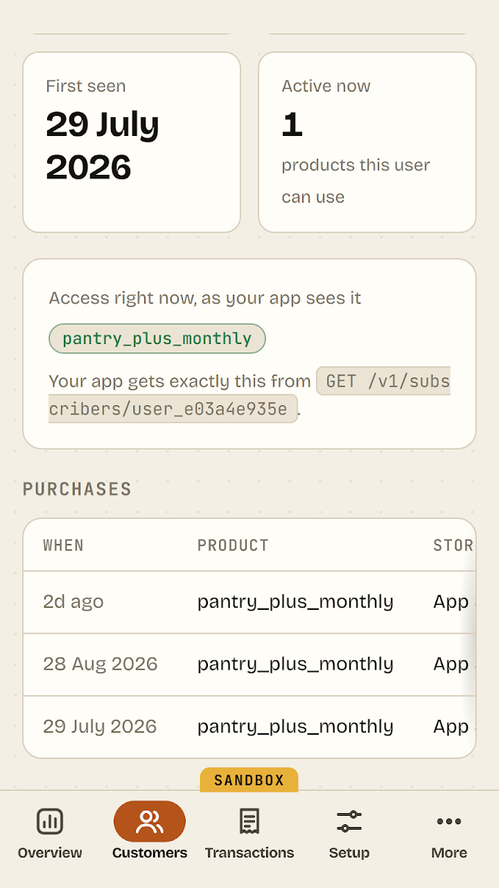 Vend16 screenshot