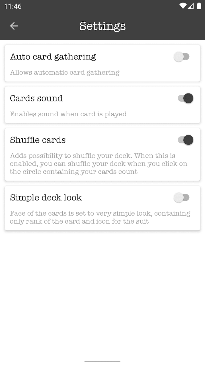 Salami - The Classic Card Game screenshot
