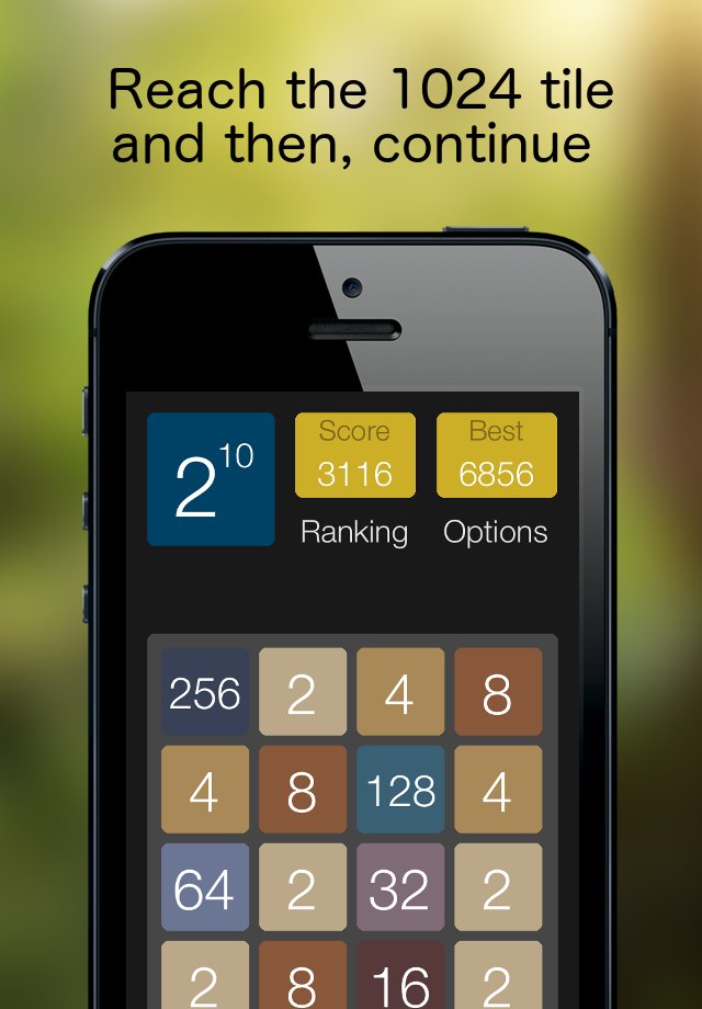 1024 Number Block Logic Puzzle screenshot