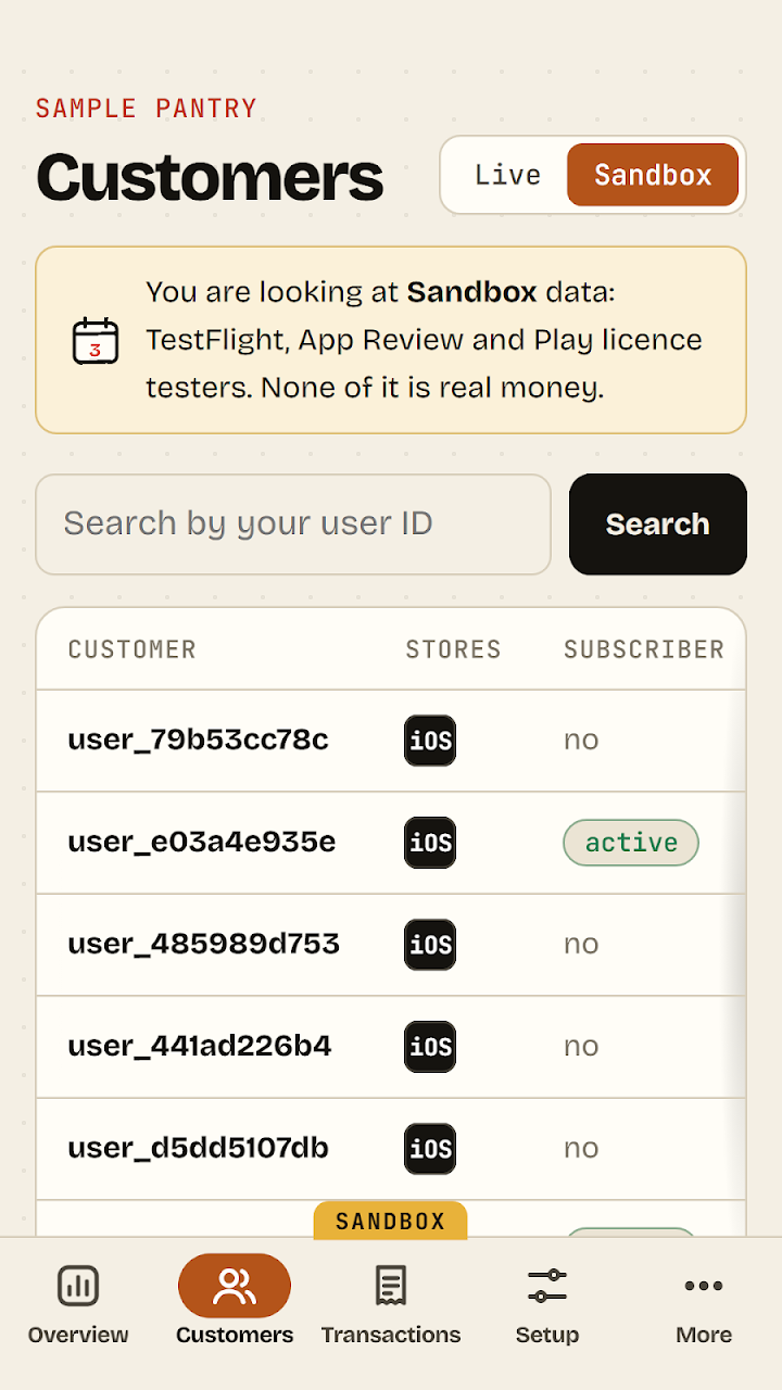 Vend16 screenshot
