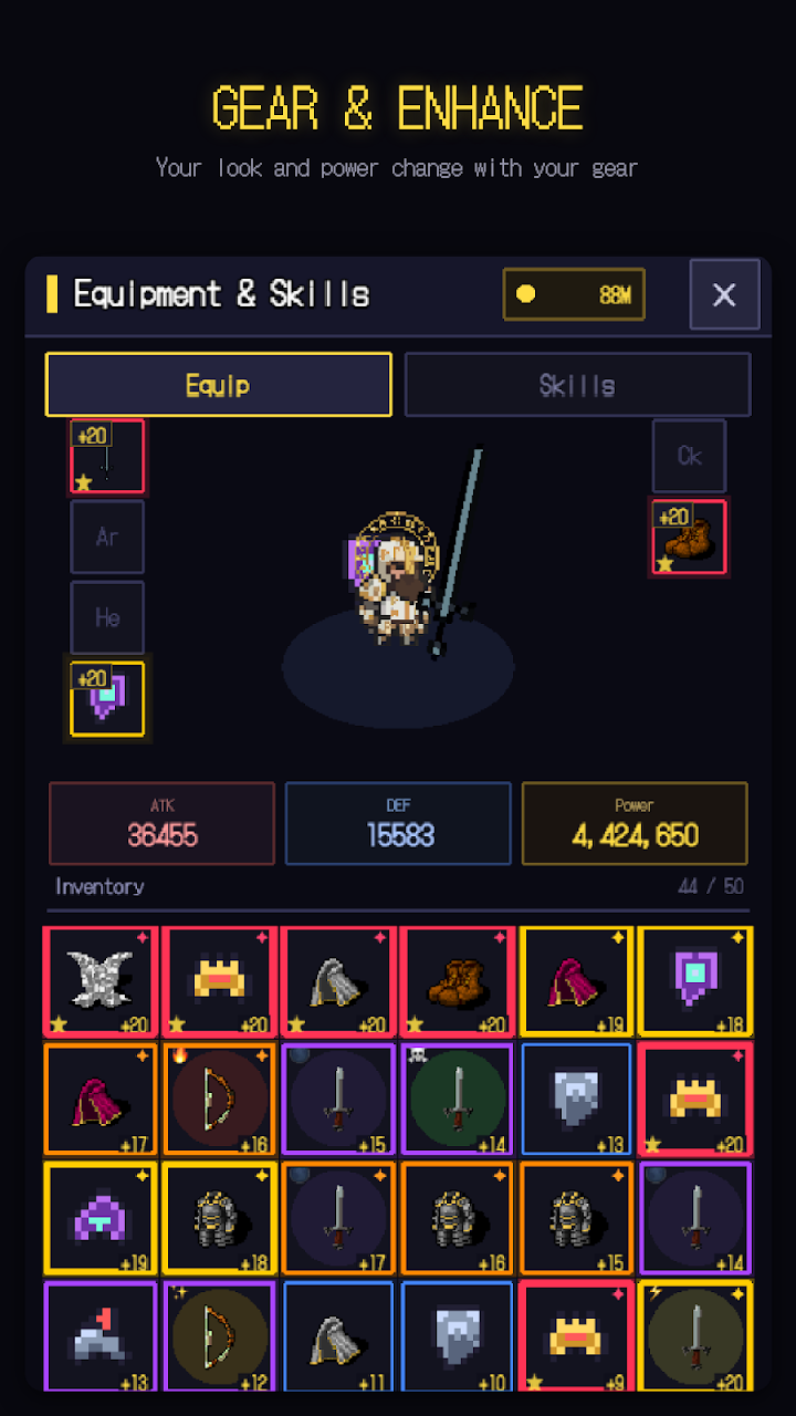 Dungeon Crawler : Idle RPG screenshot
