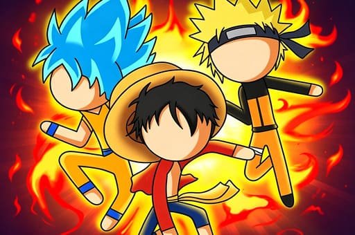 Stickman Warriors Superhero Fight