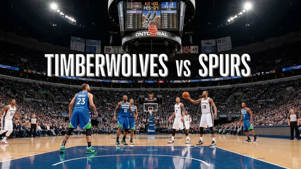 Timberwolves vs Spurs