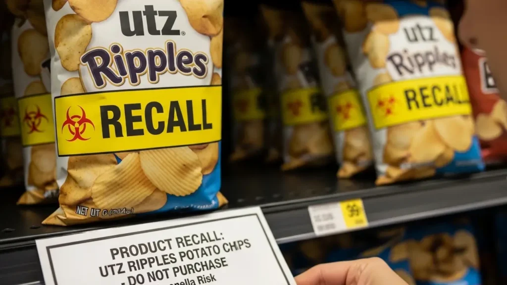 Utz Potato Chip Recall Salmonella