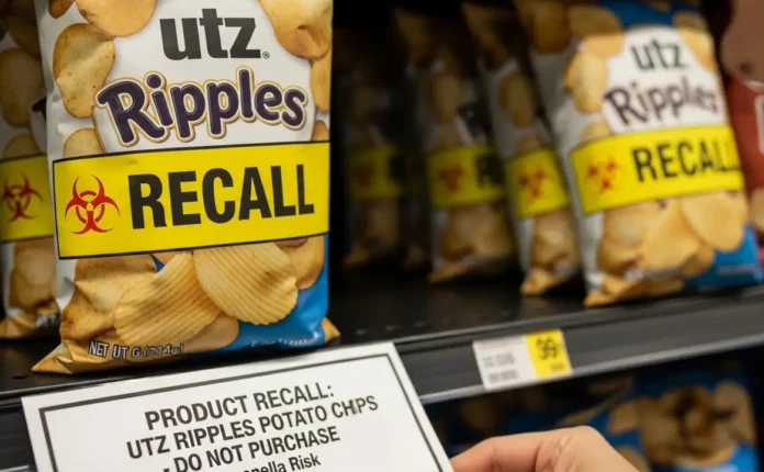 Utz Potato Chip Recall Salmonella